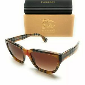 Burberry Women's Havana Square Sunglasses!